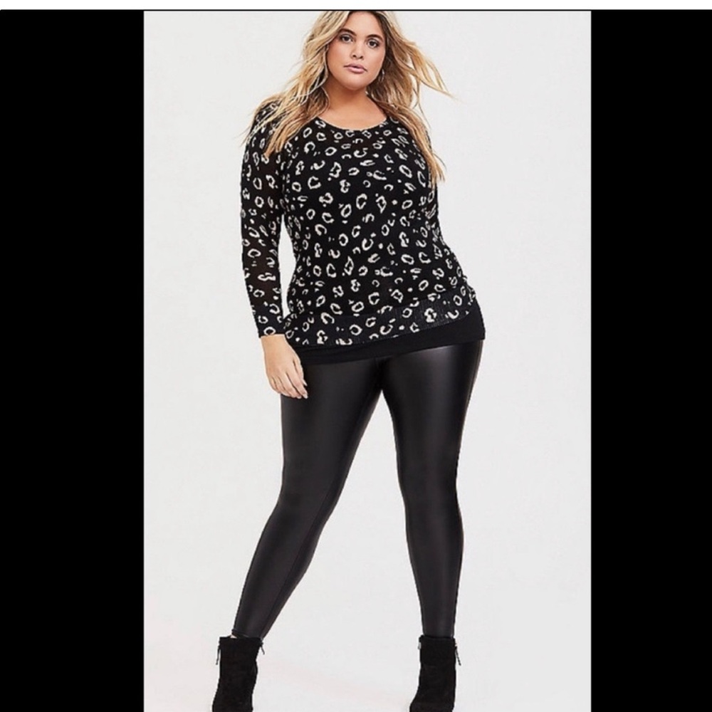 Torrid Pleather Pants/Leggings Sz 0